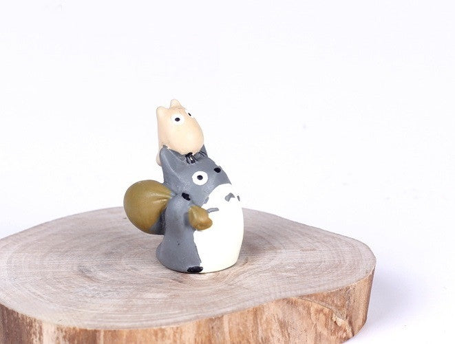 Miniature Totoro Figurines – Micro Landscape Design