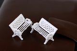 Miniature Fairy Garden Bench (2 pcs)
