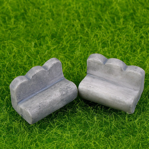 Fairy Garden Stone Bench