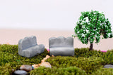 Fairy Garden Stone Bench