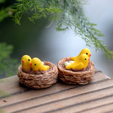 Miniature Bird Nest with Eggs