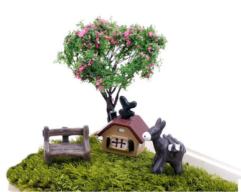 Miniature Donkey Set (4 pcs)