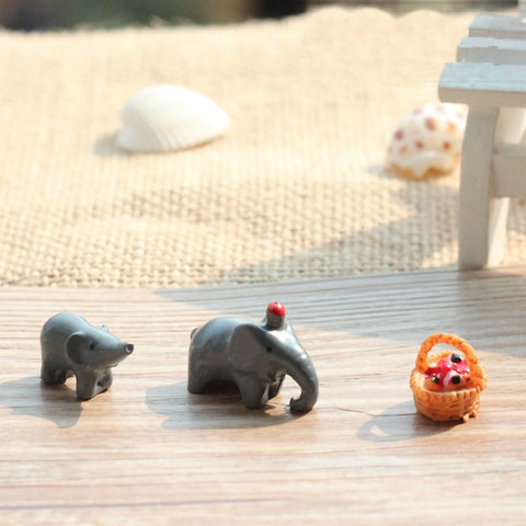 Miniature Elephant Set(3 pcs)
