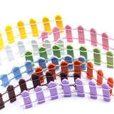 Fairy Garden Miniature Multi Color Fences (5 pcs)