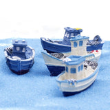 Miniature Fishing Boats (2 pcs)