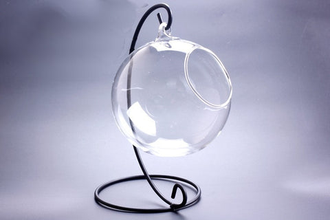 Glass Globe Stand With Stand