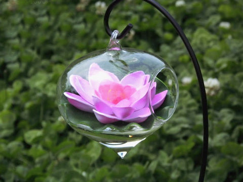Hanging Heart Shape Glass Terrarium Globe 10 cm