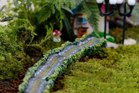 1roll Miniature Adhesive Road Model For DIY Street Scenery Realistic
