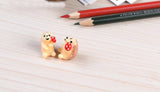 Miniature Hedgehog with Mushroom (2 pcs)