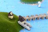 Miniature Hedgehog with Ladder (2 pcs)