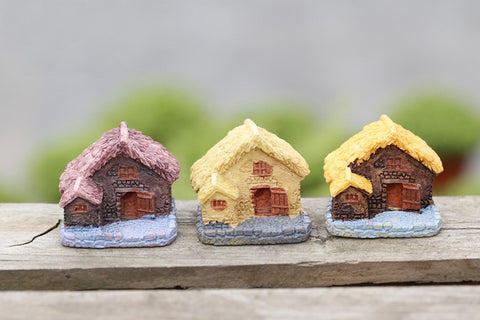 Fairy Garden House Straw Hut