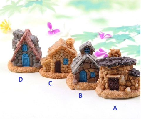Fairy Garden House Stone Cottage