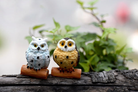 Miniature Owl (2 pcs)