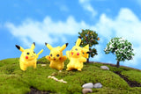 Miniature Pikachu Figurines (6 pcs)