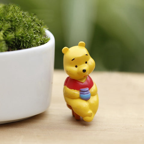 Miniature  Winnie The Pooh On A Chair