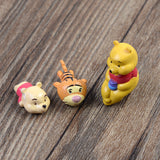 Miniature Pooh Tigger Figurines (3 pcs)