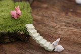 Miniature Rabbits Red and White (2 pcs)
