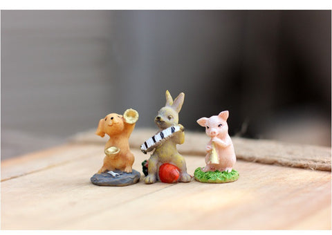 Miniature Animal Music Band
