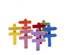 Miniature Fairy Garden Road Sign (5 pcs)