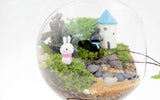Hanging Round Glass Terrarium Globe 10 cm