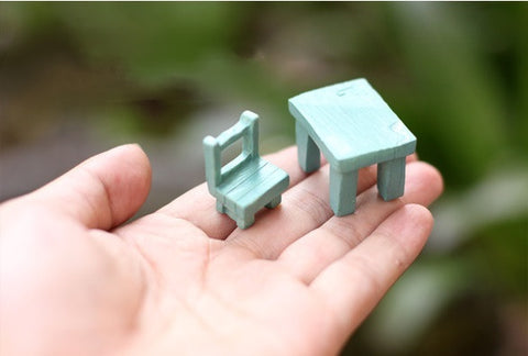 Miniature Table and Chair
