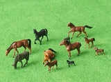 Miniature Horses (3 pcs)