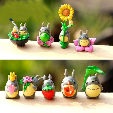 Miniature Totoro Character Set (9 pcs)