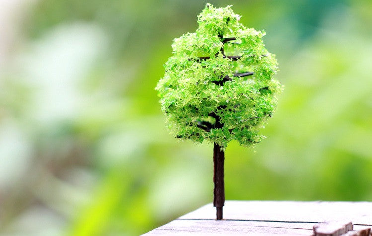Fairy Garden Miniature Cherry Blossom Trees (3 pcs) – Micro Landscape ...